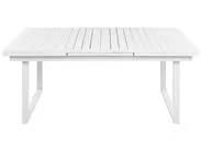 Gartenmöbel Set 8-Sitzer VALCANETTO/GROSSETO Metall Grau / Weiß_938371