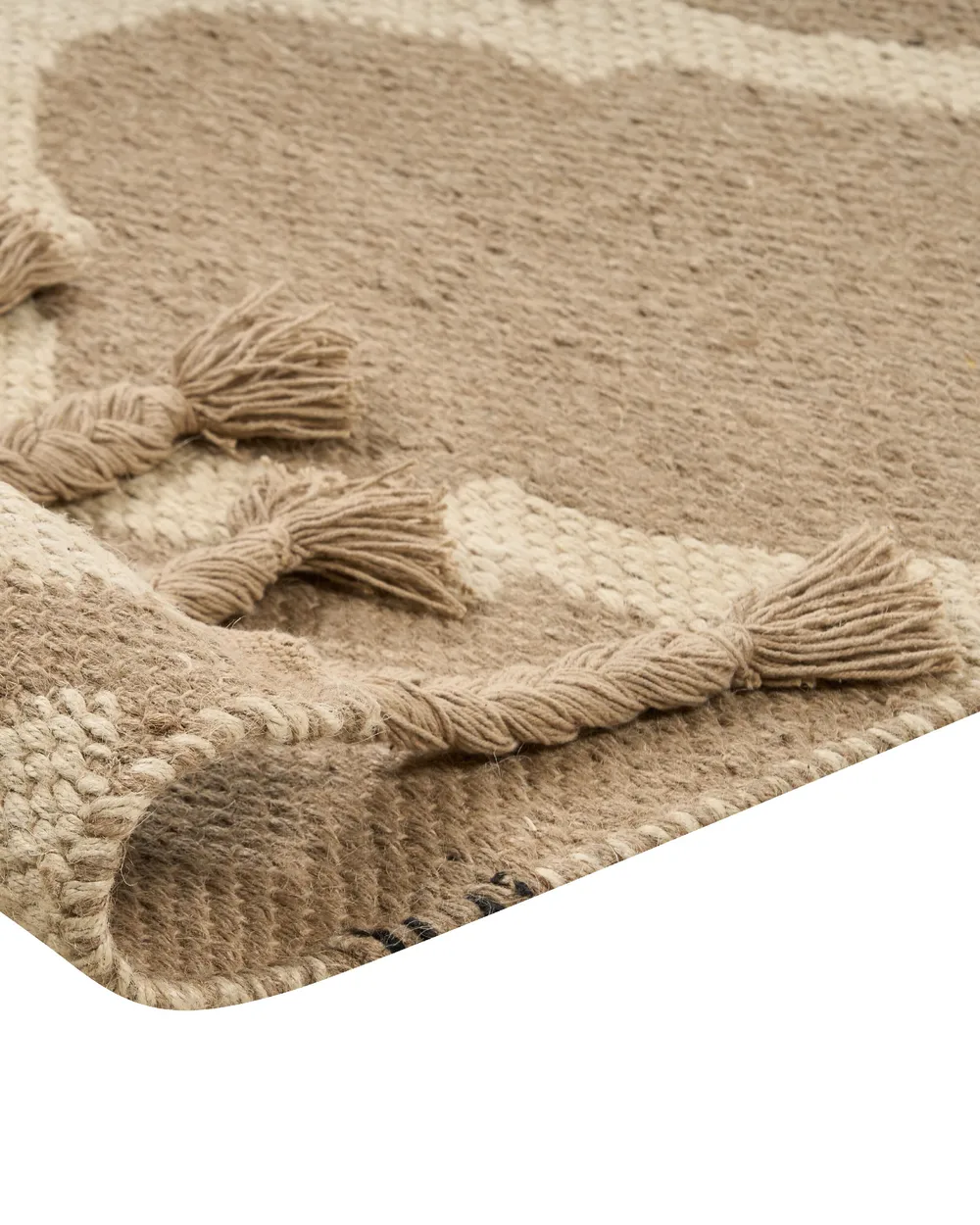 Teppich ORENCIK Beige 160 x 230 cm Jute_887129