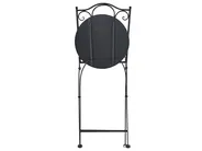 Bistro Set klappbar ANAPO Metall Schwarz_1021778
