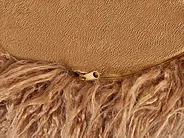 Pouffe TUKKI Faux Fur Brown_938909