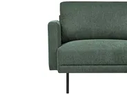 Corner Sofa 2 Seater BREDA Fabric Green Left Hand_895020