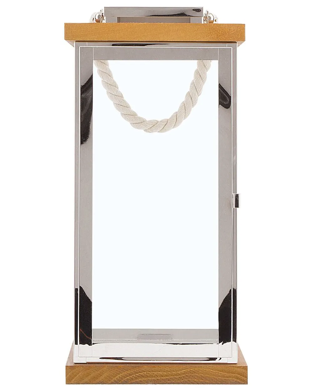 Lantern BORNEO 41 cm Metal Silver_722968