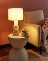Tischlampe VILAR Keramik Beige