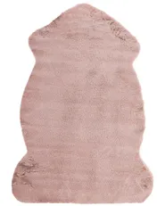 Kunstfellteppich UNDARA Rosa 60 x 90 cm_812949