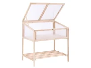 Balkongewächshaus ARANOVA 80 cm 58 cm Tannenholz Hellbraun_1024068