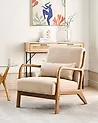 Sessel SKOVDE Stoff Beige