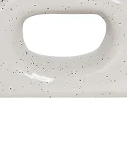 Flower Vase MOONEYE 19 cm Stoneware Off-White_935235