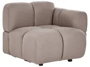 Modul Ecksofa 4-Sitzer MAKSABERG Stoff Taupe linksseitig_1136476
