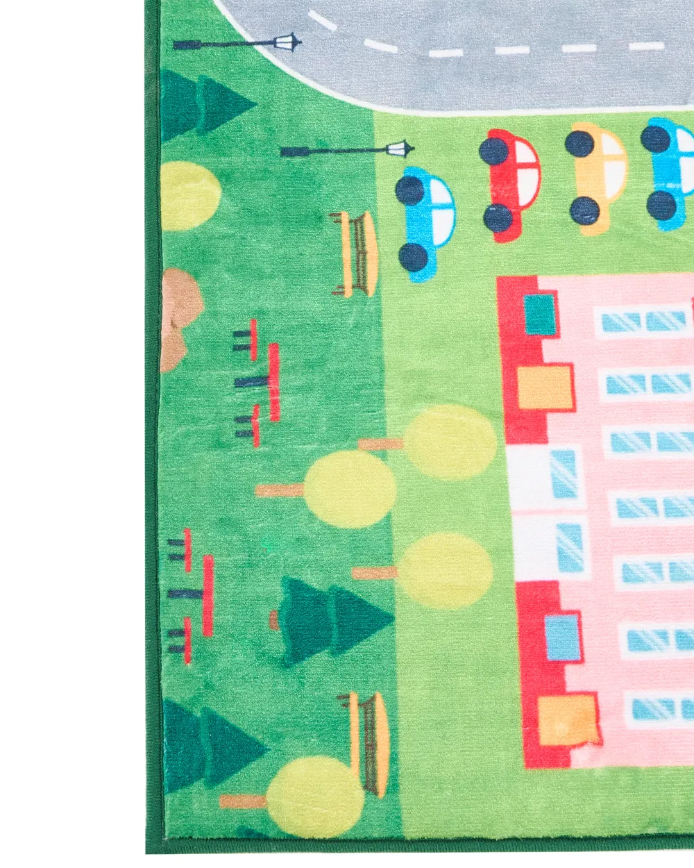 Kinderteppich SEBEN Grün 80 x 150 cm_798354