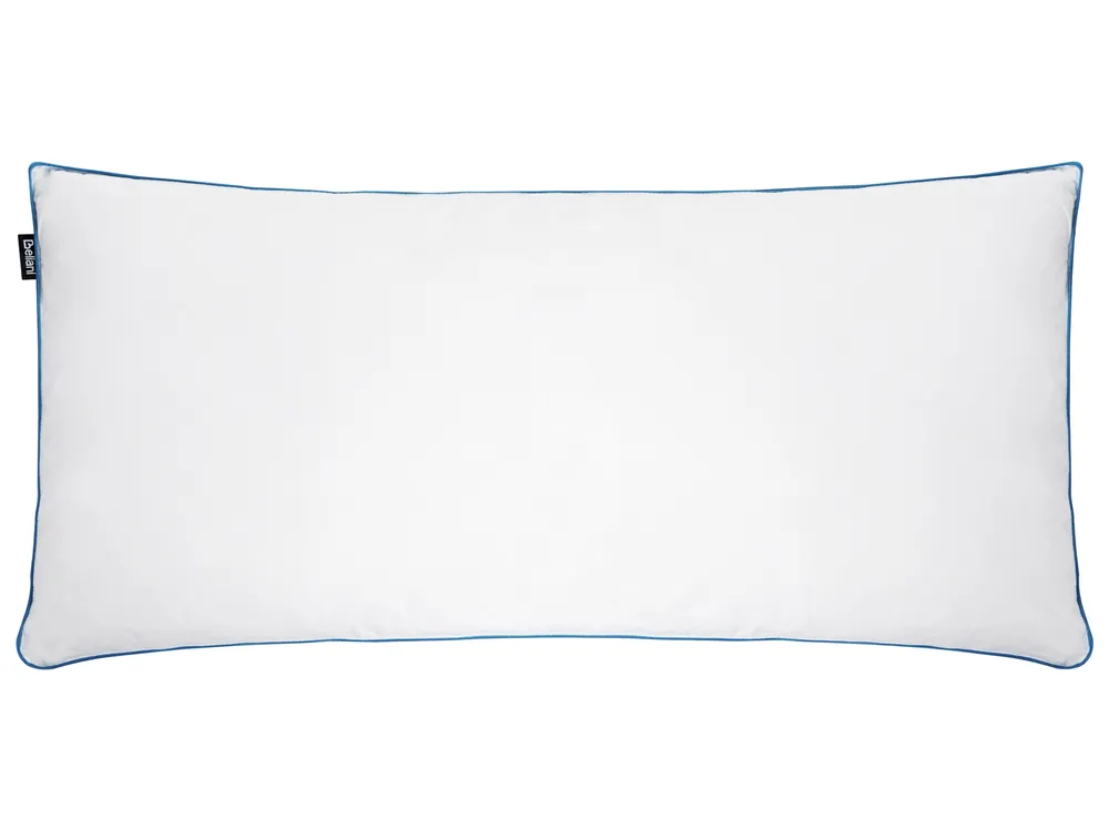 Kopfkissen ANETO Niedrig 40 x 80 cm Entenfedern und Daunen Weiß