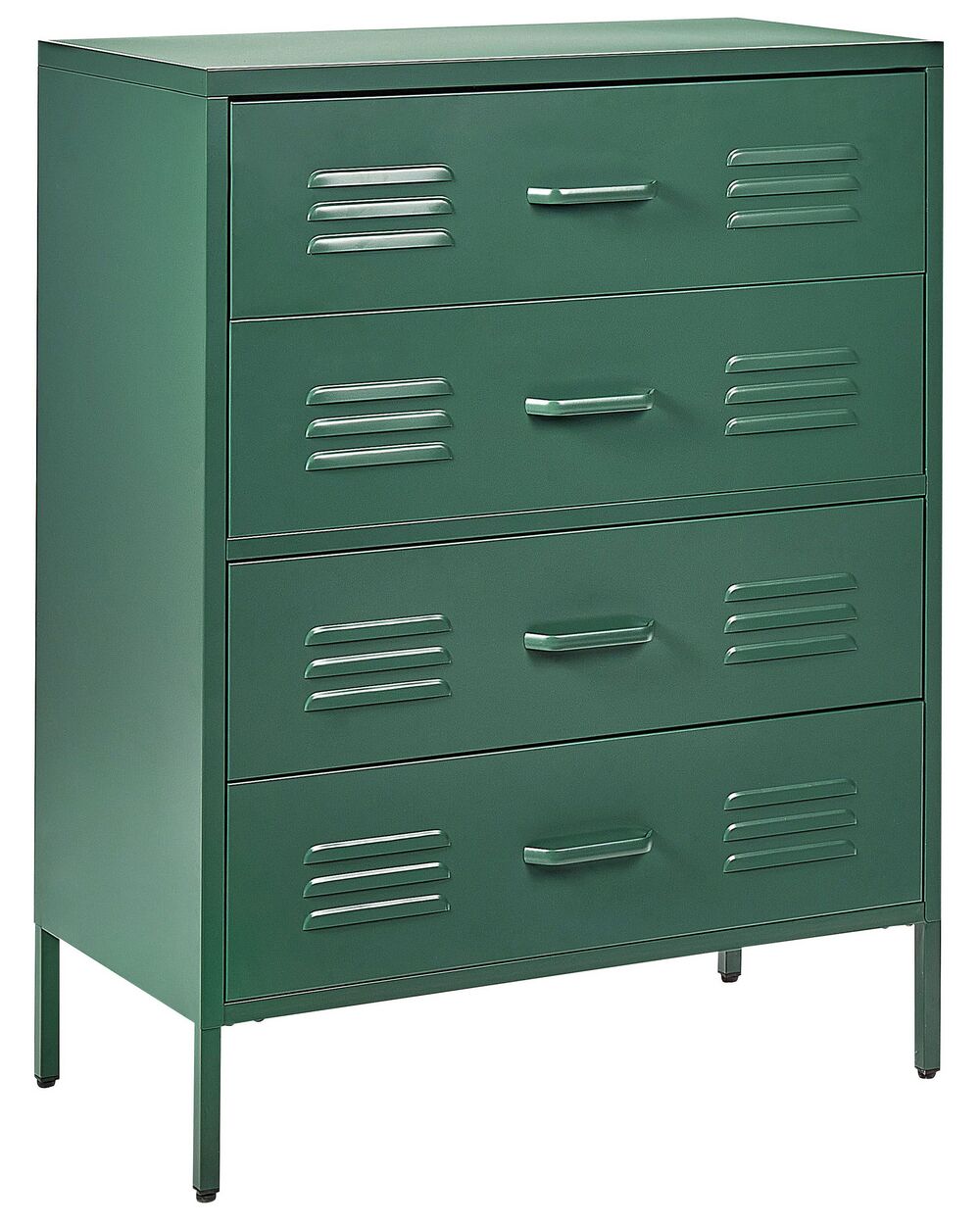 Chest of Drawers ENAGO Metal Dark Green