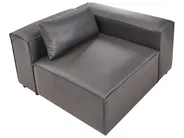 Eckmodul BRANDE Stoff Schwarz symmetrisch_999095