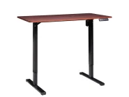 Electric Adjustable Standing Desk TAVARES 120 cm 60 cm Brown/ Black_975759