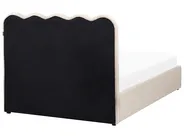 Ottoman Bed NANTERRE Boucle Beige 120 x 200 cm (EU Small Double)_1084456