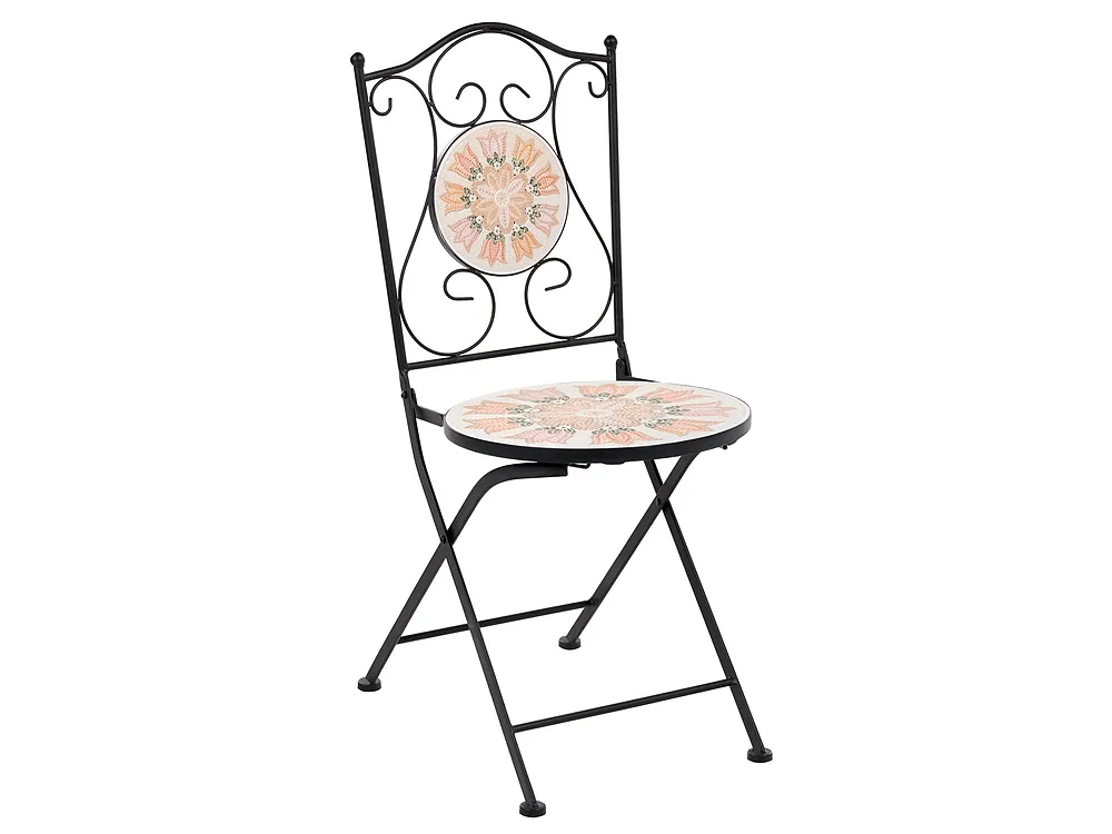 Bistro Set SETTALA Metal Multicolour_1155746