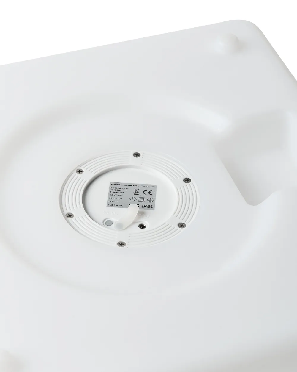 LED-Stehlampe für den Außenbereich LAGARTO mit Fernbedienung Weiß_960741