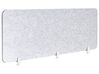 Schreibtischtrennwand SPLIT 180 x 50 cm Grau