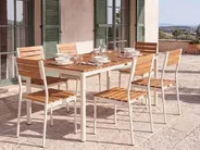 Gartenstuhl 2er Set CORRICELLA Akazienholz Braun_1124589