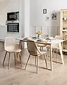 Esszimmerstuhl 4er Set HAZELTON Beige