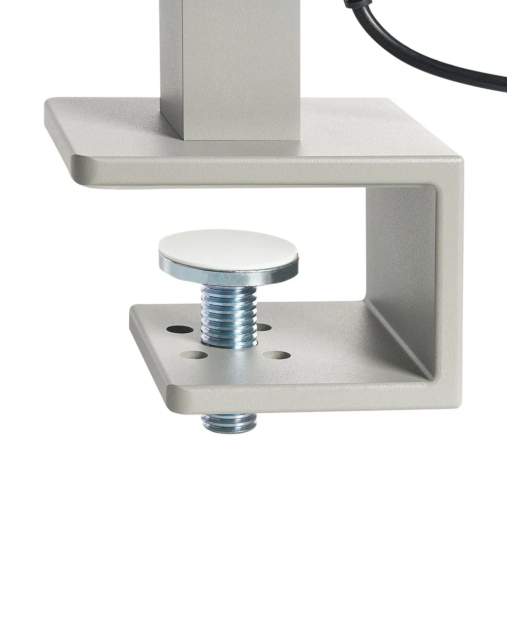 LED Clamp-On Desk Lamp VOLANS with Dimmer Metal Silver_849462