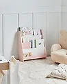 Bücherregal mit 4 Ebenen LILOET 70 cm Pastellrosa