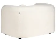 Living Room Set 5 Seater LEIREN Boucle White_920821