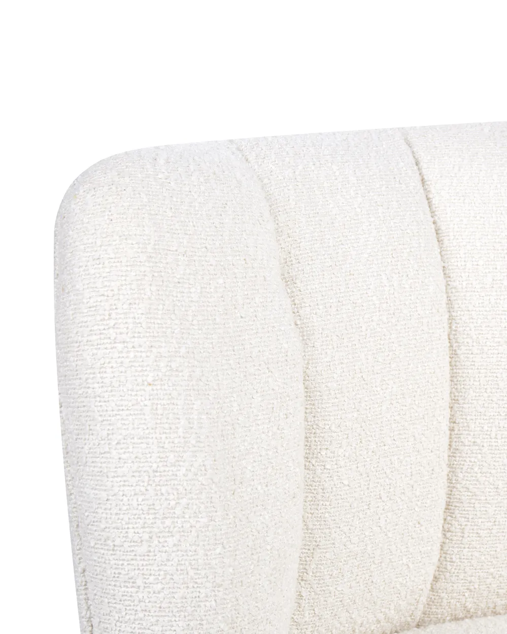 Desk Chair PELORA Boucle White_1085773