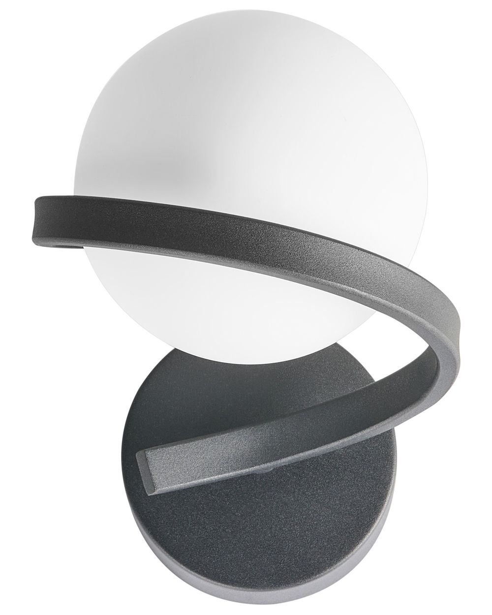 Wandlampe COLAGNE Metall Schwarz