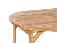 Gartenmöbel Set 8-Sitzer MAUI PREMIUM Akazienholz Hellgrau_990832