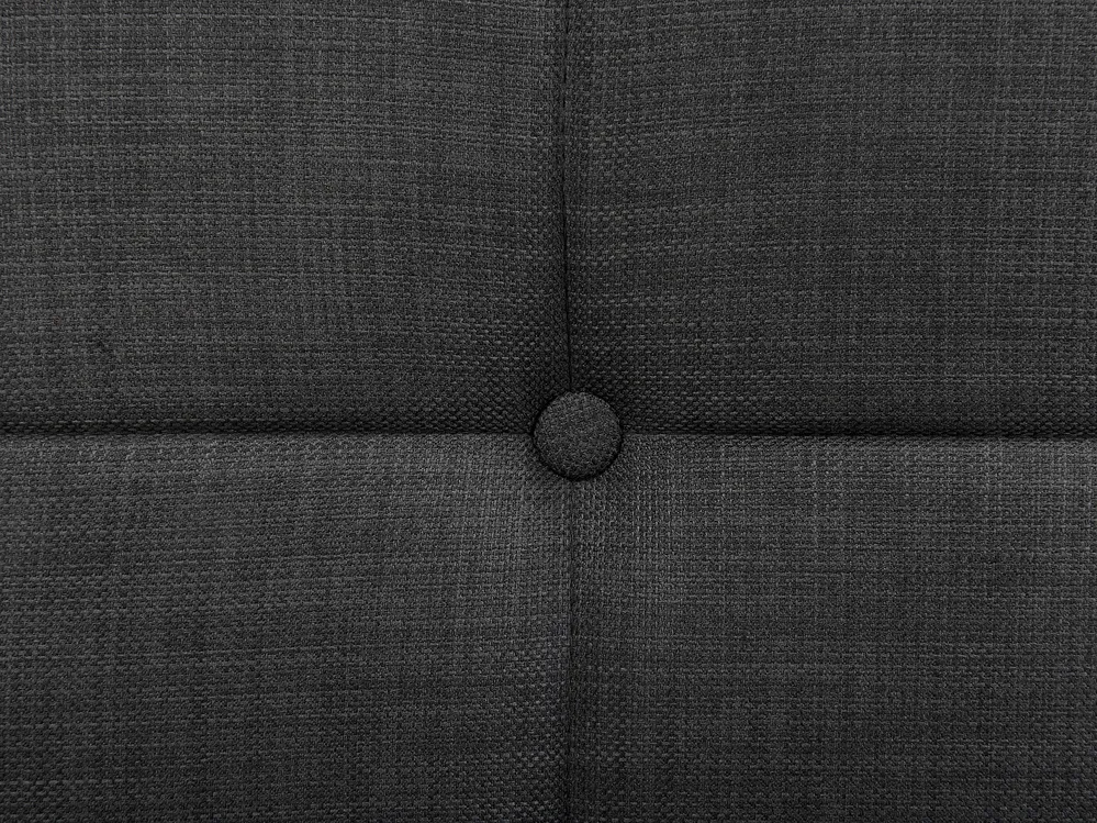 Adjustable Bed Fabric DUKE 160 x 200 cm (EU King Size) Dark Grey_798001