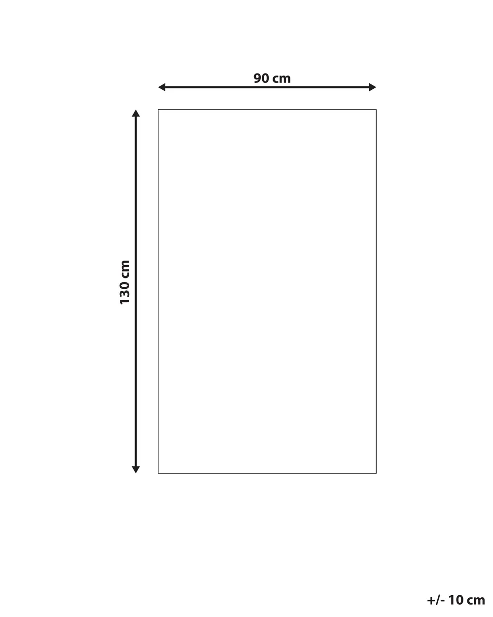Kinderteppich FITA Rosa 90 x 130 cm Baumwolle_1107971