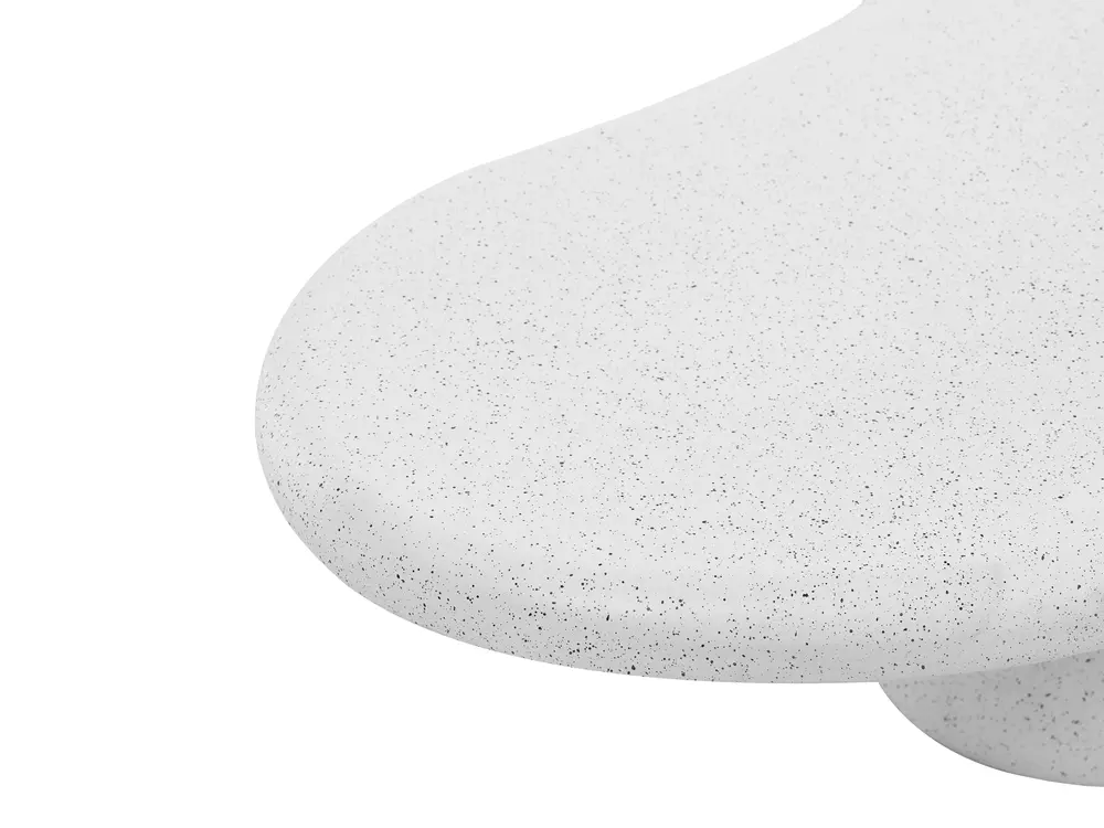 Couchtisch CONZA 57 cm 120 cm Terrazzo Optik Weiß_1125489