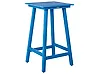 Garten Bartisch ADIRONDACK 60 cm 59 cm Kunststoff Blau