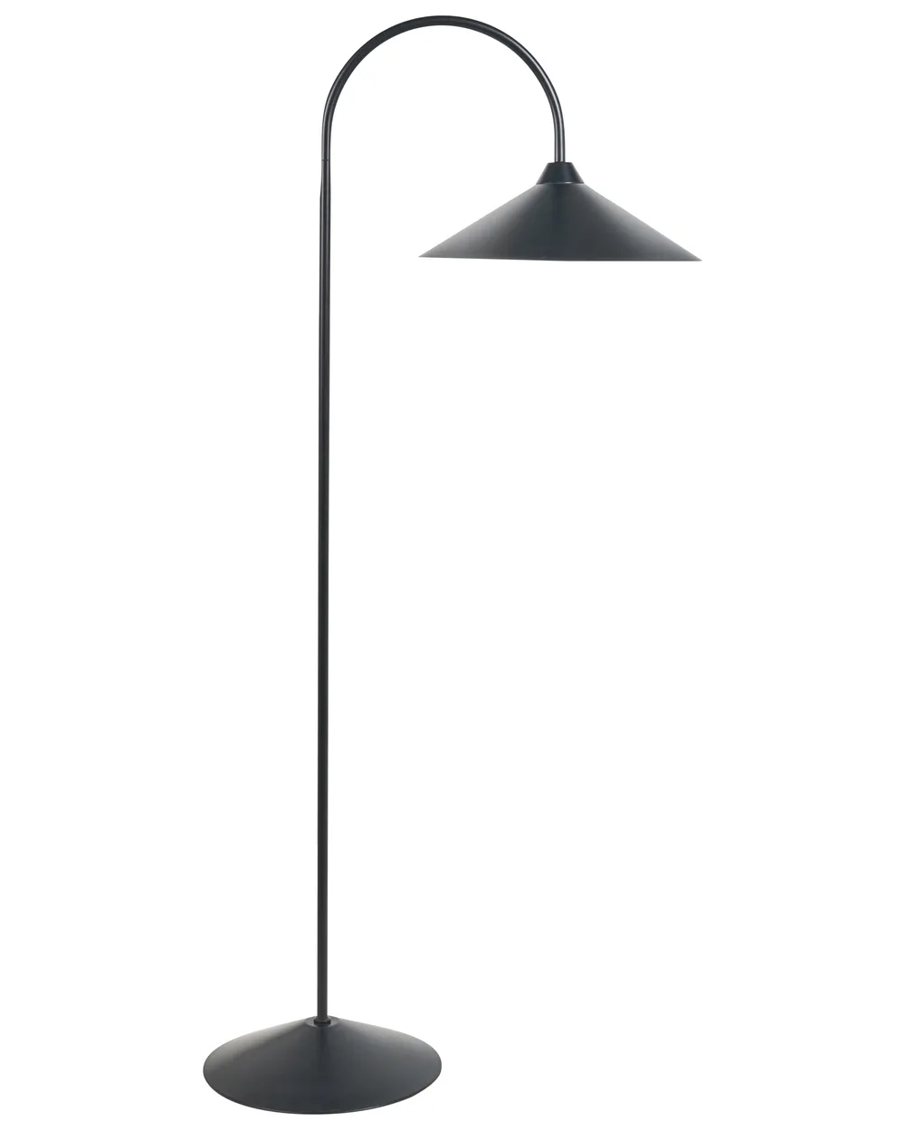 Stehlampe SAVEGRE Metall Schwarz