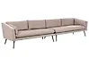 Gartensofa 4-Sitzer LORETELLO Beige