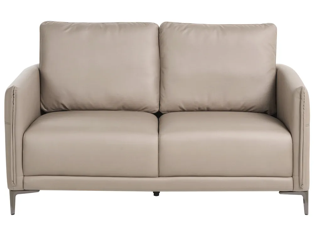 Living Room Set 6 Seater CILENS Fabric Taupe_1120646