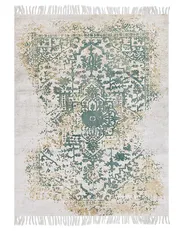 Rug BOYALI Light Beige 160 x 230 cm Viscose_836768