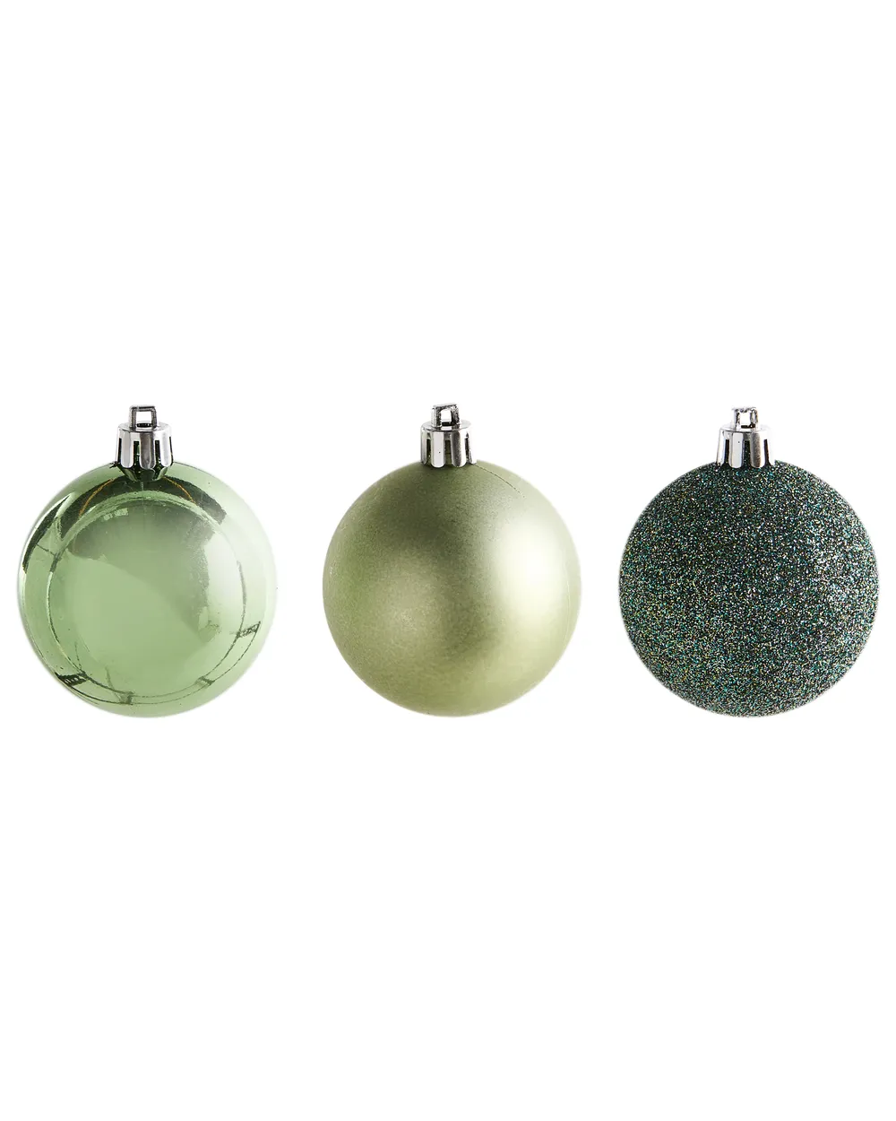 Weihnachtskugel 60er Set TYIN Grün_1023985