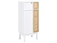 Bathroom Cabinet NUBES 52 cm Light Brown/ White_1182765