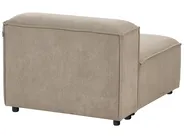 Modular Corner Sofa 4 Seater ARDAL Corduroy Light Brown Left Hand_940724