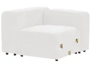 Modular Sofa 2 Seater FALSTERBO Corduroy Off-White_916083