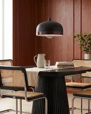 Pendant Lamp PARINA Metal Black_684681