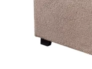 Bett mit Stauraum VAUCLUSE Bouclé Taupe 180 x 200 cm_951952