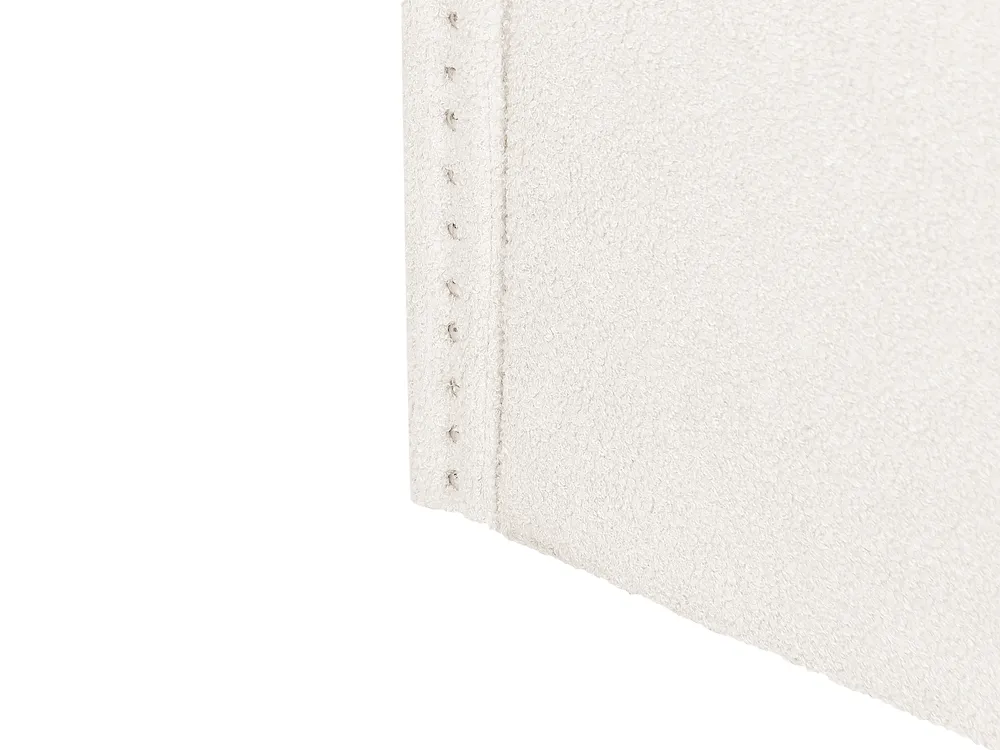 Ausziehbett Bouclé TROYES 90 x 200 cm Hellbeige_906953