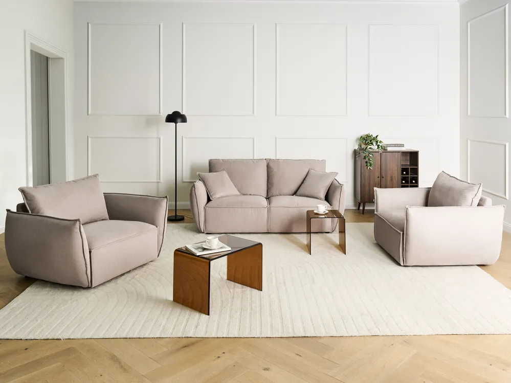 Sessel KUNES Stoff Taupe_1019333