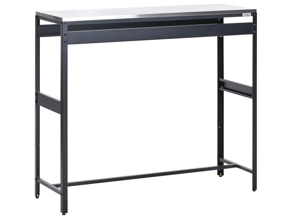 Outdoor-Bartisch MAENZA Schwarz Metall