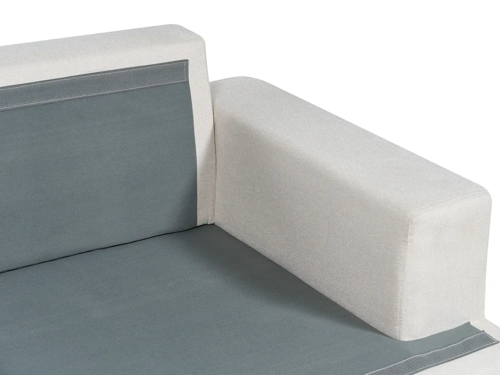 Sofa Set 4-Sitzer ALLA Stoff Hellbeige_893965