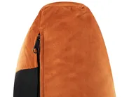 Bett mit Lattenrost Samtstoff MELLE 140 x 200 cm Orange_829881