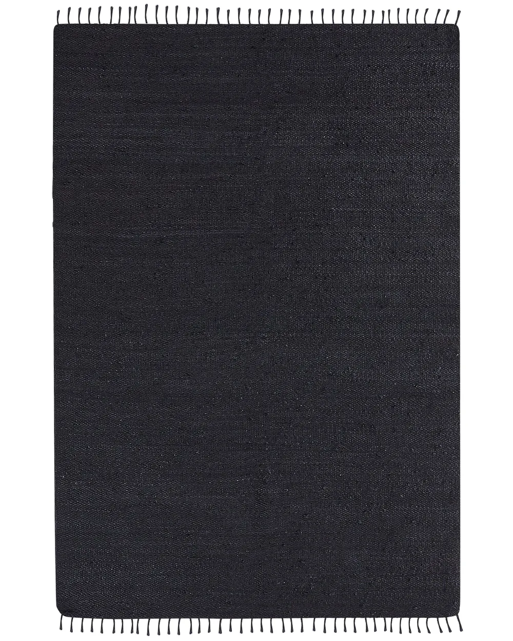 Teppich SINANKOY Schwarz 160 x 230 cm Jute_943461