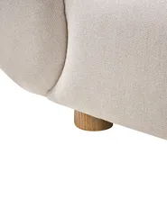 Sessel RINGEL inkl. Kissen Stoff Hellbeige_1025437